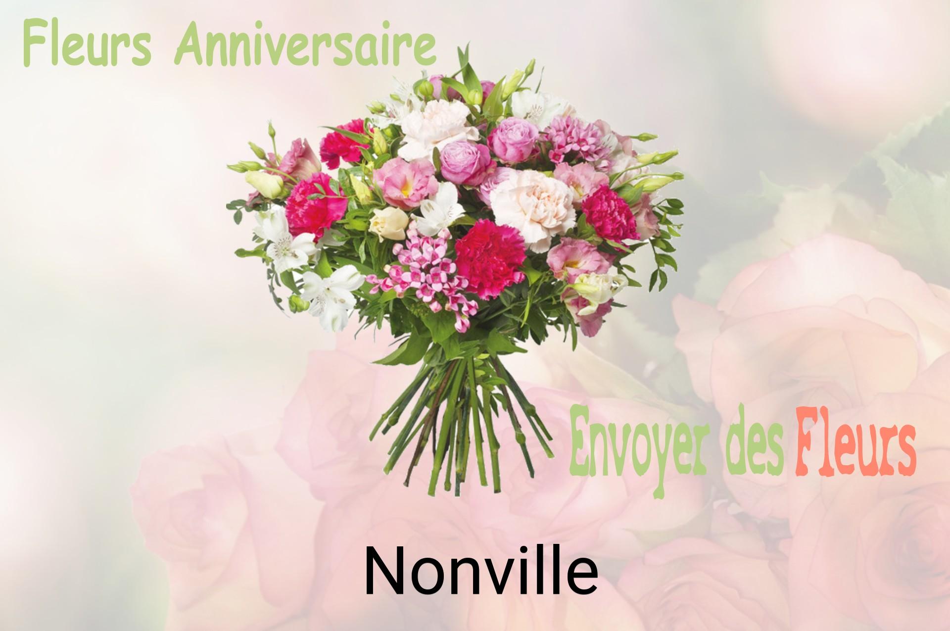 Bouquet de fleurs d’anniversaire livré à Nonville
